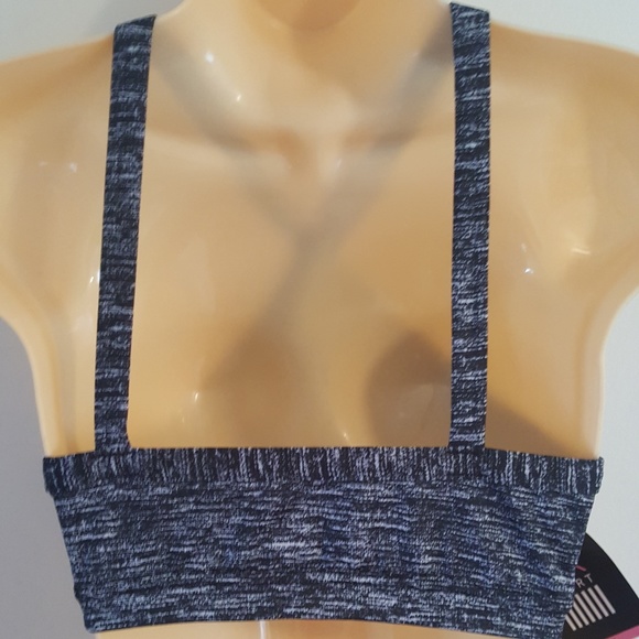 NWT VICTORIA'S SECRET HIGH NECK SPORT BRA SZ.L - Picture 3 of 3